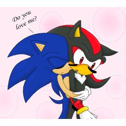 Rido on X: Be my eyes, and i'll be your voice. I remember a fanfic about  shadow being mute and sonic being blind [ #sonadow ]   / X