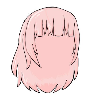 ANIME HAIR IDEAS for girls, IbisPaintX