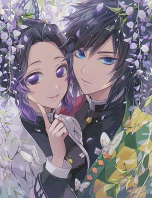 バタフライ Giyu X Shinobu