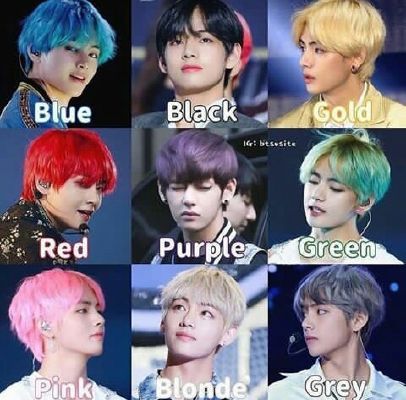 How many colors do BTS members' hair change? Have they tried any color they  didn't try? - Quora