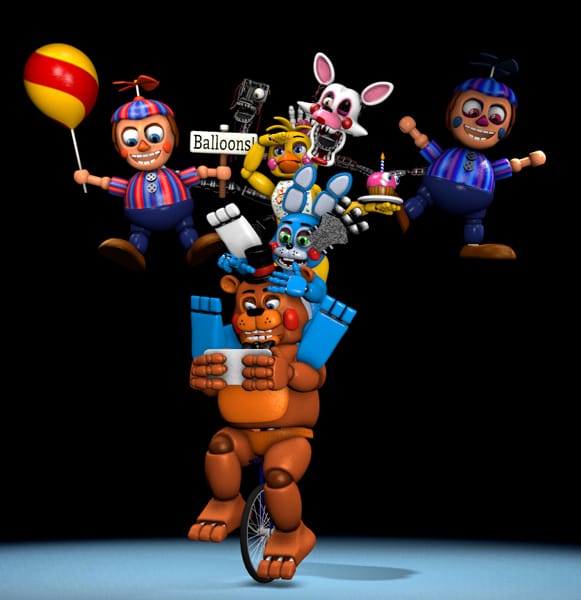 Quiz de Personalidade de fnaf 2