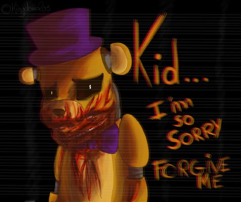 Nightmare Fredbear Laugh by HolyShrek