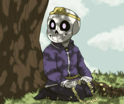 My beautiful Sunshine (Passive Nightmare Sans x Reader)