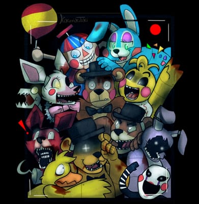 Quiz FNaF!  Dibujos animados