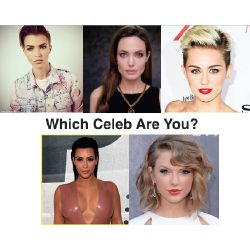 Which Celebrity are you (Girls) - Quiz | Quotev
