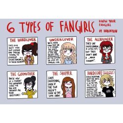 Types Of Anime Fangirls