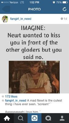 Kid Please Newt Newt Thomas Brodie Sangster Imagines Quotev