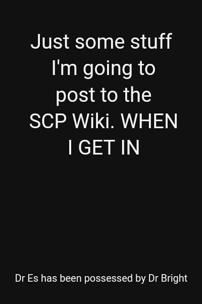 Page 2 of comments at Some SCP stuff