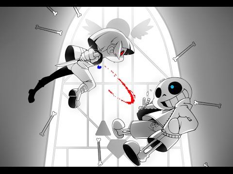 seven, pt.1~, The Tale from the Stained Glass Windows (Ink! Sans x Reader  x Error! Sans)