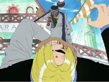 Luffy & Sanji vs Don Krieg & Gin