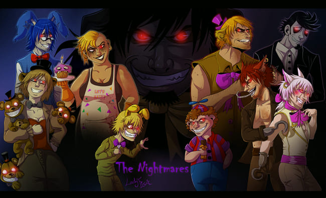 FNAF as Anime - Nightmare - Wattpad