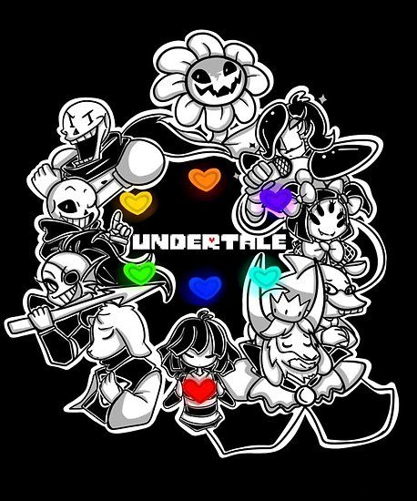 Undertale - Flowey good and evil - Undertale - Tapestry