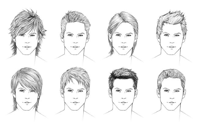 General Hairstyles (Boys) | I'll Draw Your OC | Quotev