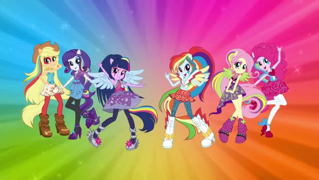 Personagens de my little pony Equestria girl