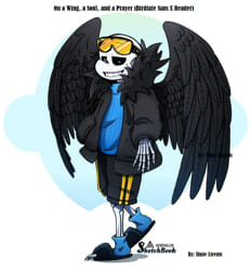 Sans Aus x Reader one-shots - {Birdtale Sans x Winged! Birdtale! Reader} -  Wattpad