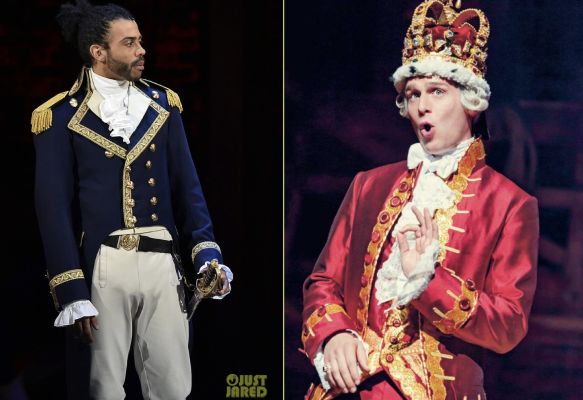 Hamilton cast the online king