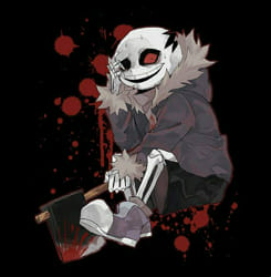 Welcome Waffle Friends! — Horrortale Sans ❄️🪓 (Tap for quality