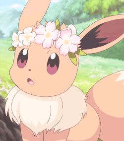 eevee flower crown plush