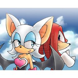 Rouge X Knuckles Fanfiction - Wanderer Wallpaper