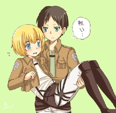 13. Thoughts on Eren x Armin (I love dis one). 