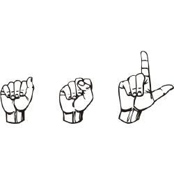 Guess the sign in asl - Quiz