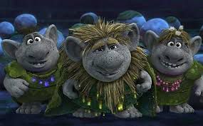 frozen stone troll