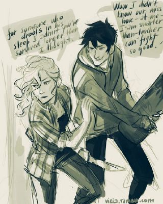 An Old Friend | High School & Percabeth