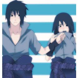 Oc x sasuke (sasuke's twin sister)