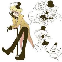 Mysterious Love(Bill Cipher X Oc)