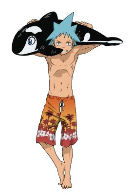 Get Wallpaper Swimming At The Beach Black Star Soul Eater Characters X Reader For iPhone Free
