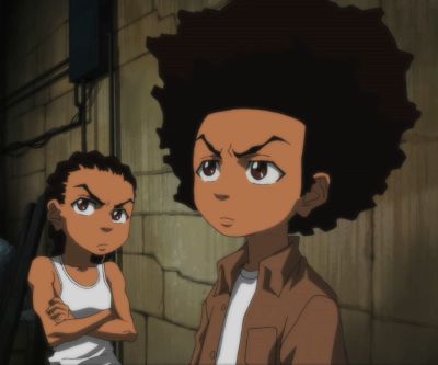 I do what I can... | The Brand New Mute Girl (The Boondocks)