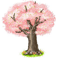 Картинки деревья гиф