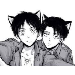 black and white gay anime couple