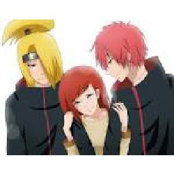 Meeting my new family Sasori s sister Deidara love 