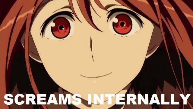 Anime Screaming Internally