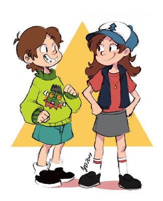 Gravity Falls | Gravity Falls (Gender bend Mabel and Dipper)