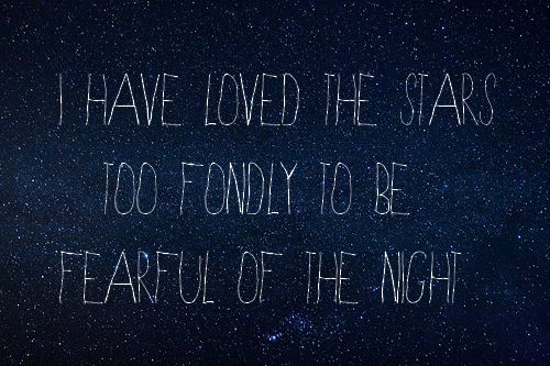 I Have Loved the Stars too Fondly