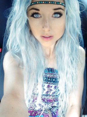 The Girl With Ice Blue Eyes