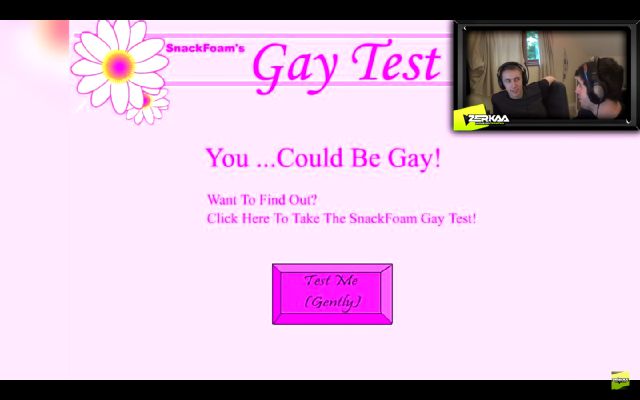 snackfoam gay test.