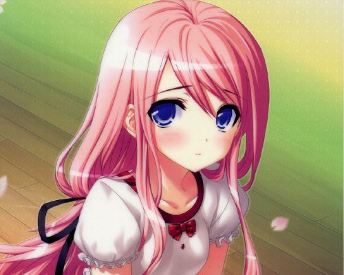 Pink Hair Anime Girl Yandere