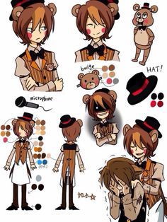 Fairy Tale Human Child Toy Freddy X Child Reader Five Nights