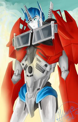 Optimus and child/ daughter! reader | Transformers prime/ bayverse one ...