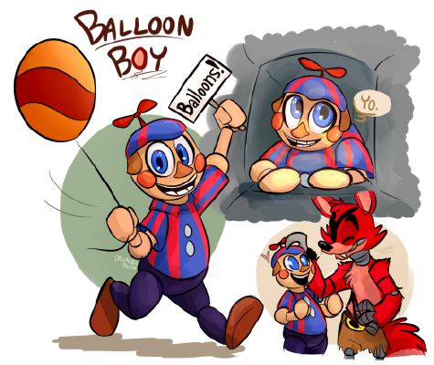 balloon boy fnaf 4 halloween update