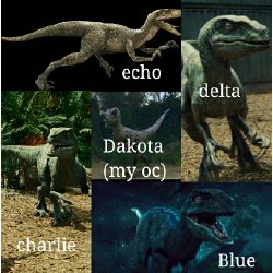 Dakota (jurassic world /dinosaur pov)