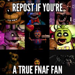 Guess the character (FNAF edition) - Test