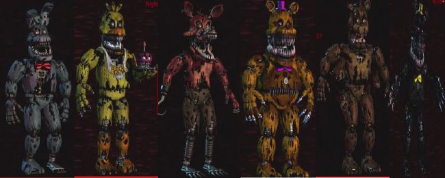 Which FNAF 4 character are you? - Quiz