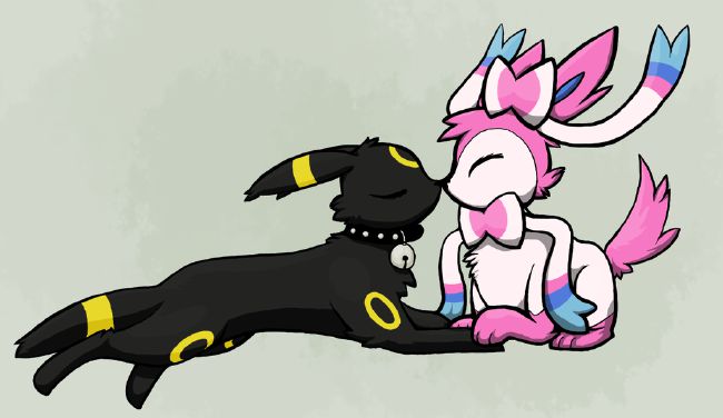Umbreon And Sylveon Love Story Since it's from gen 6, it'll be a good while yet, but you can be sure there'll be a eevee evolution name to go with. umbreon and sylveon love story