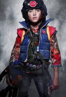 the child was sunburnt, and her lips were cracked.