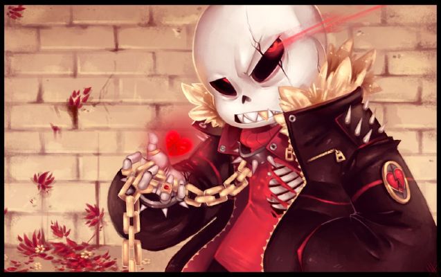 Fell Sans x Edgy Reader | AU Sanses x Reader Oneshots