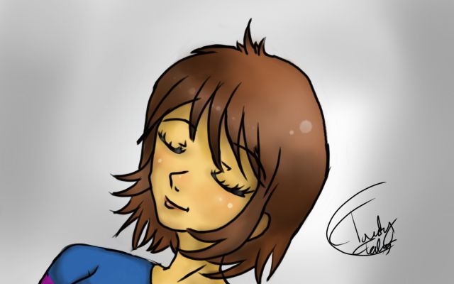 Frisk Anime Version Old Art Gross